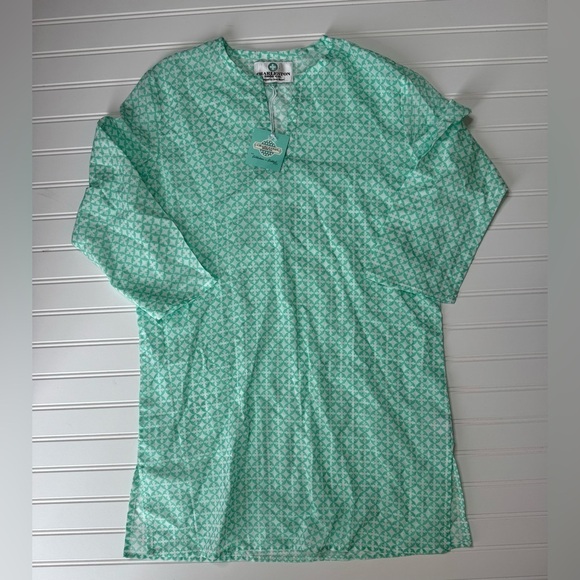 CHARLESTON SHOE CO. Other - Charleston Shoe Co. by Steve Mayer Cotton Tunic Swim Cover-Up Small NEW 752